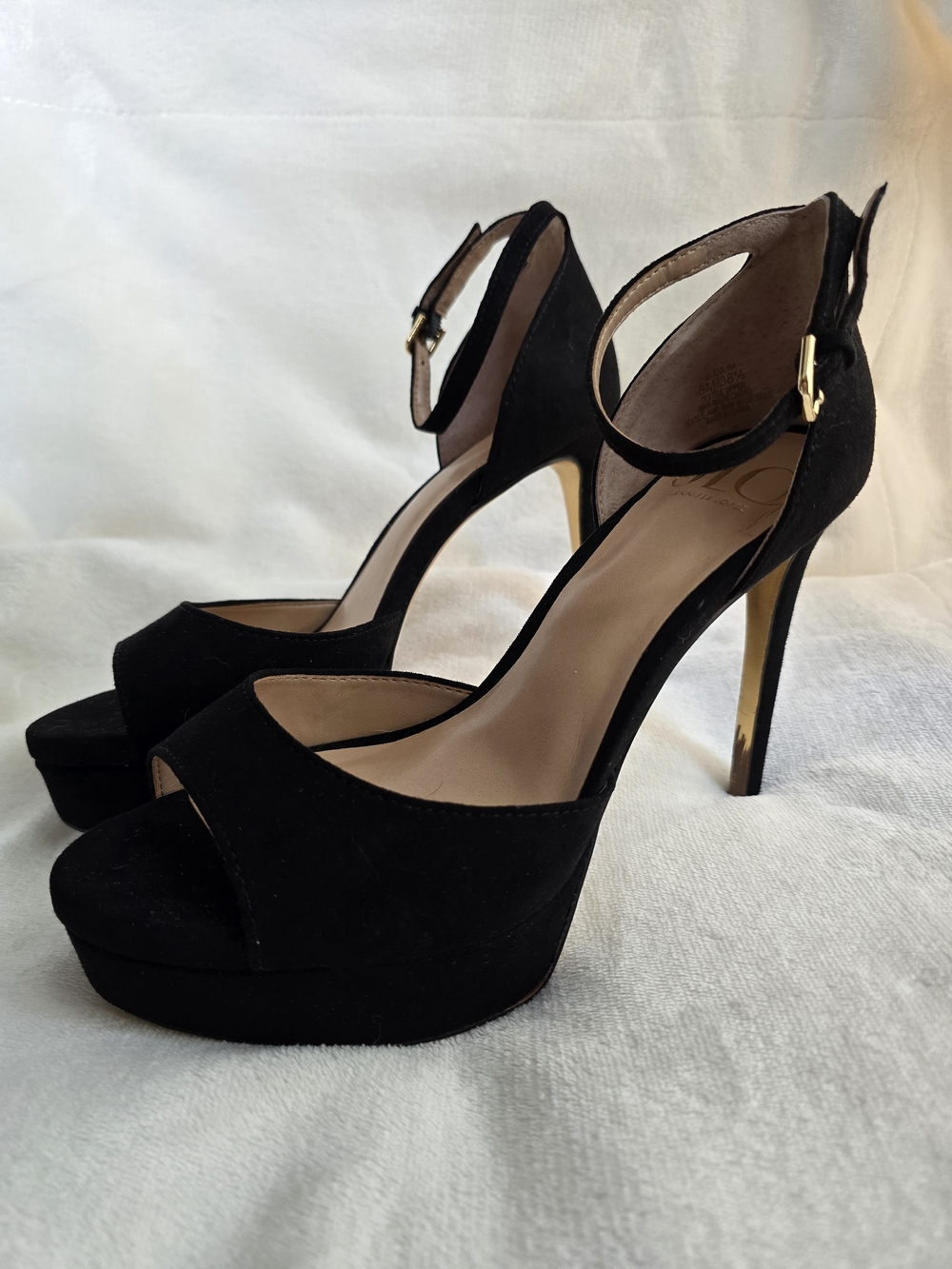 JLo Black Platform High Heel 8